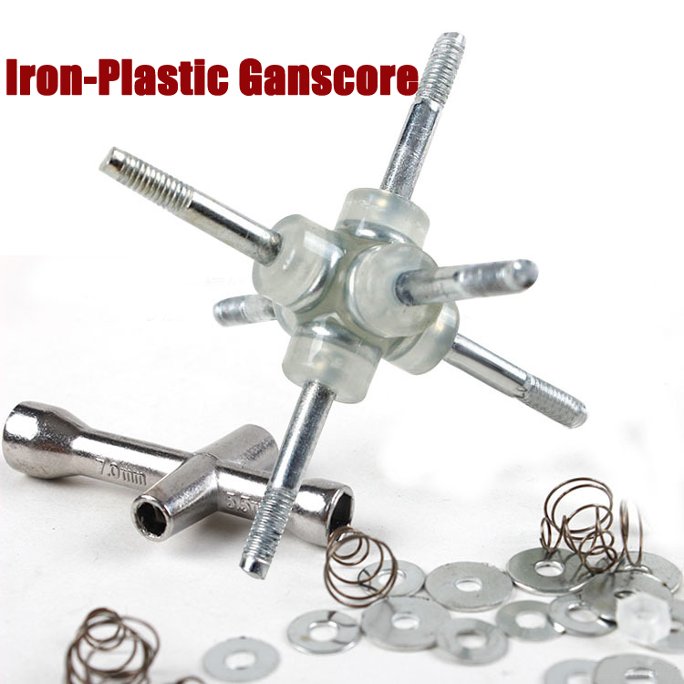 Iron-Plastic Ganscore Spring Screw Set